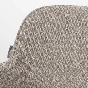 Zuiver Albert Kuip Swivel Draaibare Armstoel Taupe