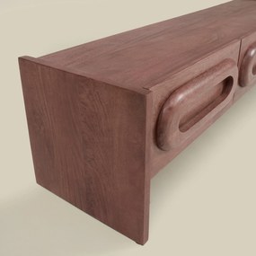 Houten Tv-meubel Vintage Design - 160x40x40cm.