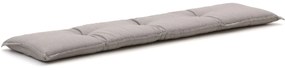 Tuinbankkussen | Grijs-Antraciet | Katoen/Polyester | Madison | 180x48cm | Kees Smit Tuinmeubelen