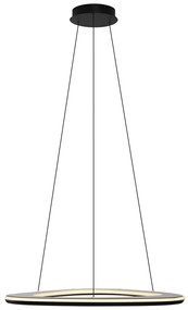 Design hanglamp zwart 3-staps dimbaar - Organico