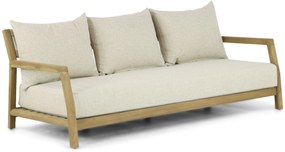 Stoel en Bank Loungeset 5 personen Teak Old teak greywash  Santika Furniture Santika