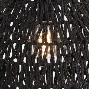 Retro hanglamp zwart 45 cm - Lina Drop