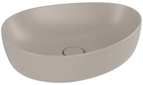 Villeroy & Boch Antao Opzetwastafel - 51 x 40 x 14.6 cm - Almond CeramicPlus - zonder overloop 4a7351am