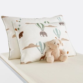 Kussensloop voor babybed 20% gerecycled katoen, Aubin