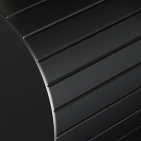 Brauer Stripe inbouwthermostaat zwart mat