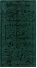 Handgeweven viscose vloerkleed Shaila