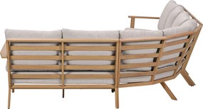Garden Impressions Ariane loungeset 5-delig - light teak look
