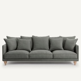 3-, 4- of 5-zits bank in katoen en linnen, Lazare