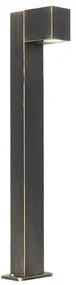 Buitenlamp antiek goud met grondpin en kabelmof 65cm IP44 - Baleno Industriele / Industrie / Industrial, Modern GU10 IP44 Buitenverlichting