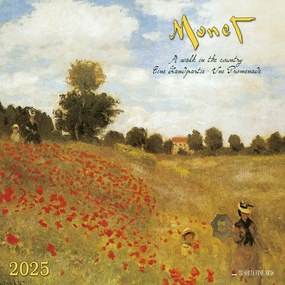 Kalender 2025 Claude Monet - A Walk in the Country