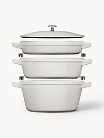 Kookpotten La Cocotte uit gietijzer, set van 3