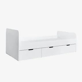Bed Voor 90 Cm Matras Janete Kids Bed Met Opbergruimte & 90 X 190 Cm - Sklum