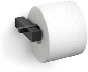 ZACK Carvo toiletrolhouder 16,5x10x2,6cm zwart