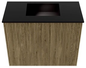 Mondiaz Joya 50cm toiletmeubel dusk met wastafel faye midden zonder kraangat urban