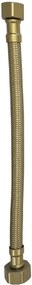 Mueller Gold aansluitslang 25cm 1/2x3/8 messing geborsteld