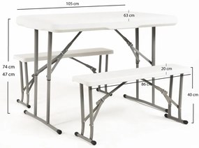 Set Resin Tafel + Bank
