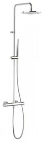 Crosswater Design regendouche met handdouche en thermostatische kraan chroom RM531WC