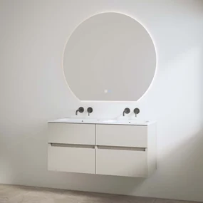 Best Design Bora badmeubel zonder kraangaten 120cm taupe mat