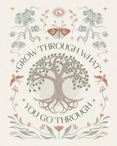 Ilustratie Grow Through, Beth Cai