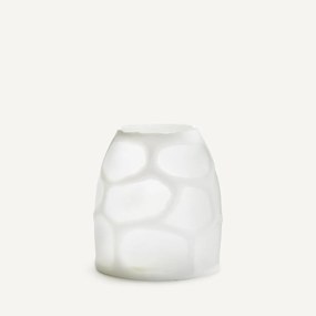 Vaas in mat glas, H20 cm, Arca