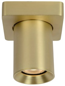 Lucide Nigel plafondlamp draaibaar 1x 5W goud mat