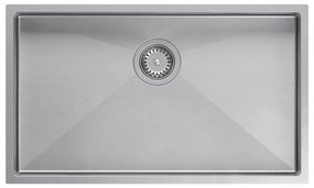 Stalen spoelbak ANTHONY 80 BRUSH NICKEL