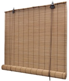 vidaXL Rolgordijn 150x160 cm bamboe bruin