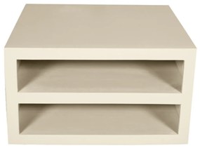 Starfurn Brussel Vierkante Salontafel Beige Hout - 80 X 80cm.