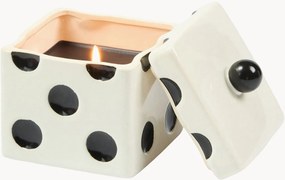 Geurkaars Lucky Dice (lavasteen) van keramiek