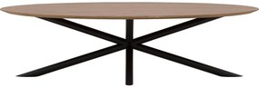 Goossens Excellent Eettafel Gs-1302, Ovaal 280 x 130 cm