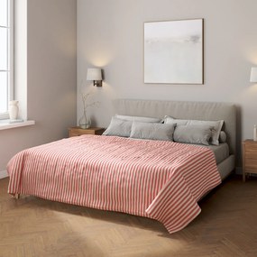 Dekoria Sprei, rood-ecru