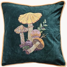 Fluwelen kussenhoes Mushrooms