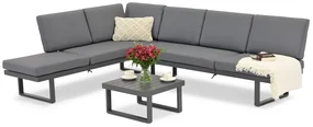 Asti Garden Point antraciet tuinset