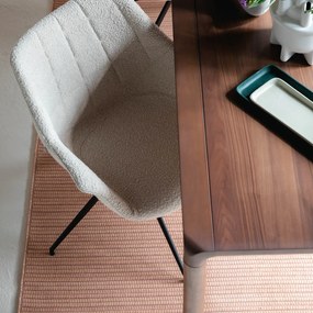 Zuiver Storm Walnoot Design Eettafel 220x90 Cm - 220 X 90cm.