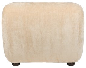 Dutchbone Wyatt Lounge Fauteuil Velours Beige