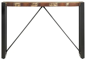vidaXL Wandtafel 110x35x76 cm massief gerecycled hout