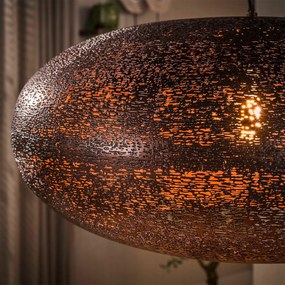 Kopere Hanglamp Met Metalen Kap 68cm