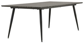 Jörn Moderne Eettafel - Kehlo - Houtfineer Donkerbruin - 220x100 cm - Jorn