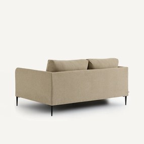 Compacte zitbank in gerecycled chenille, OSCAR, ontwerp door Emmanuel Gallina