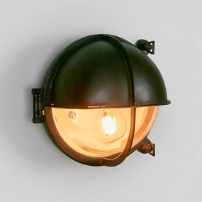 Messing Scheepslamp Taylor Large Antiek Zwart