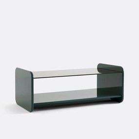 Salontafel van lak en gehard glas, Ericson