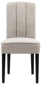 Rivièra Maison - The Jade Dining Chair, mouliné linen, fabulous flax - Kleur: beige