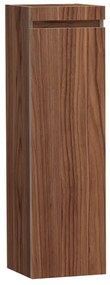Saniclass Solution Badkamerkast - 120x35x35cm - 1 greeploze linksdraaiende deur - hout - Natural walnut HK-WWS120LNWA