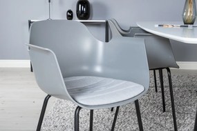 Jörn Eetkamerstoel - Malin - Donkergrijs - Kunststof - Jörn