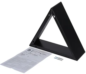 Haceka Duraline Driehoek zwart 32x28x12cm