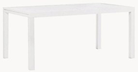 Uitschuifbare tuintafel Hilde in wit, in verschillende formaten