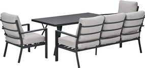 Garden Impressions Senja lounge dining set 4-delig - sandstone