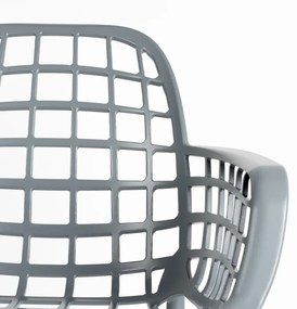 Zuiver Albert Kuip Garden Aluminium Tuinstoel Grijs
