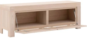 Goossens Tv Meubel Clear, 2 kleppen 45 cm diep