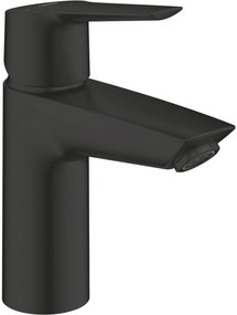 Tweedekans Grohe QuickFix Start S-size wastafelkraan met koude start en push-open waste mat zwart 06575